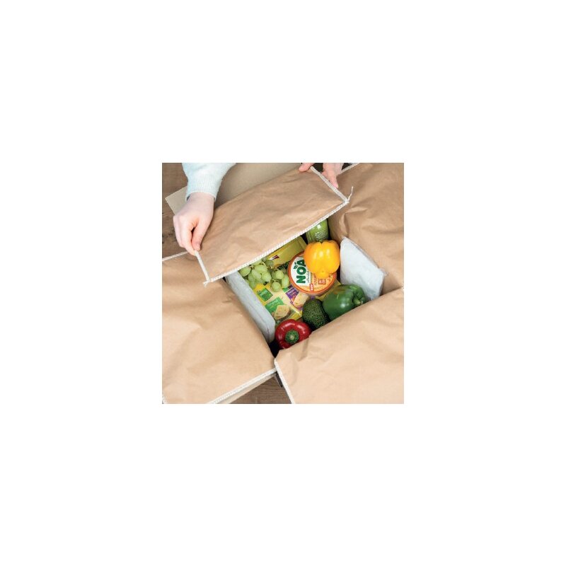 Kraftpapierliner 300x300x300 mm I Set M | 24 Liter