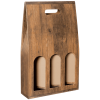 Tragekarton Vintage - stabile Präsentverpackung mit...