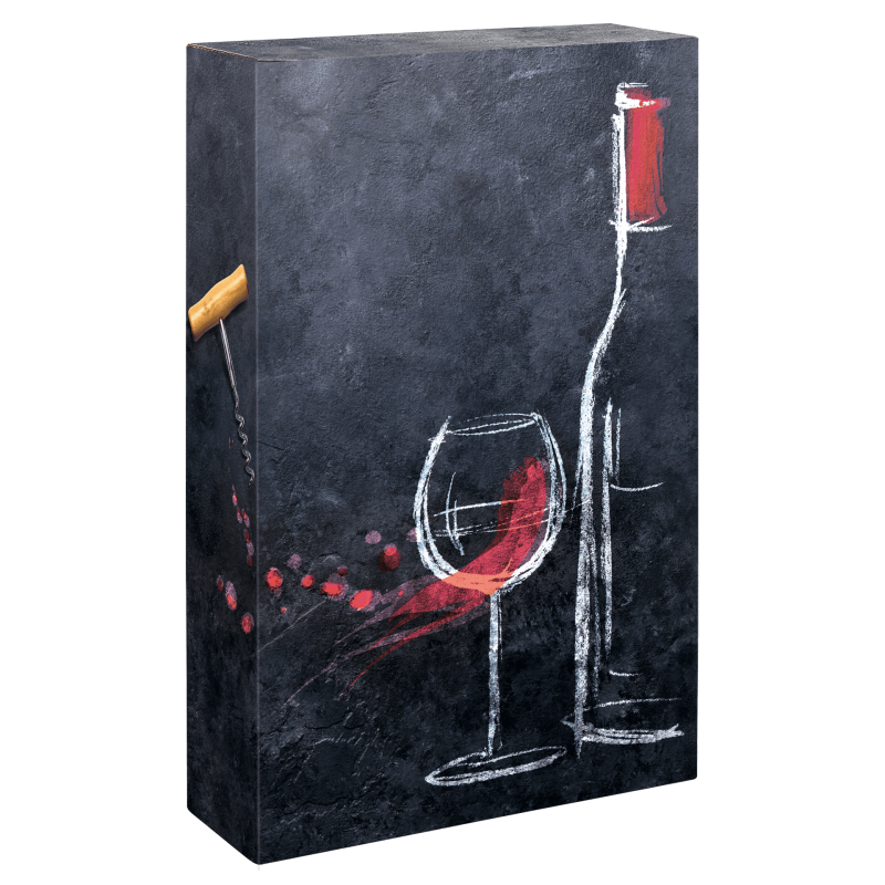 Faltschachtel DiVino - stabile & nachhaltige Verpackungslösung aus Wellpappe