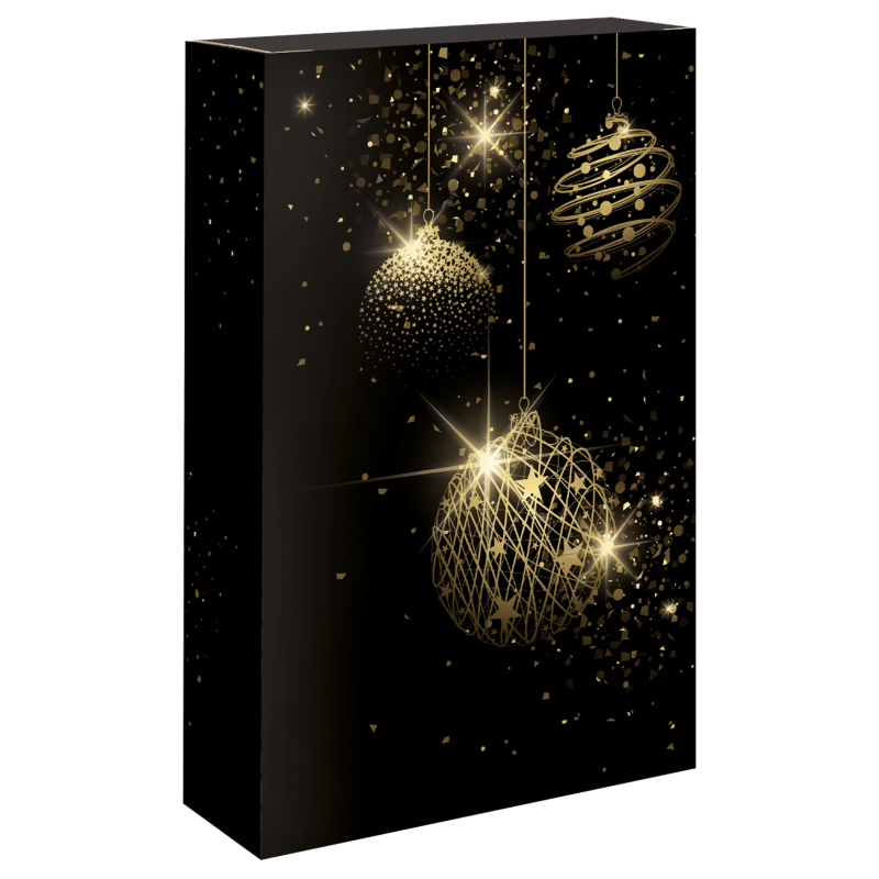 Faltschachtel Christmas Deluxe - stabile & nachhaltige Verpackungslösung aus Wellpappe