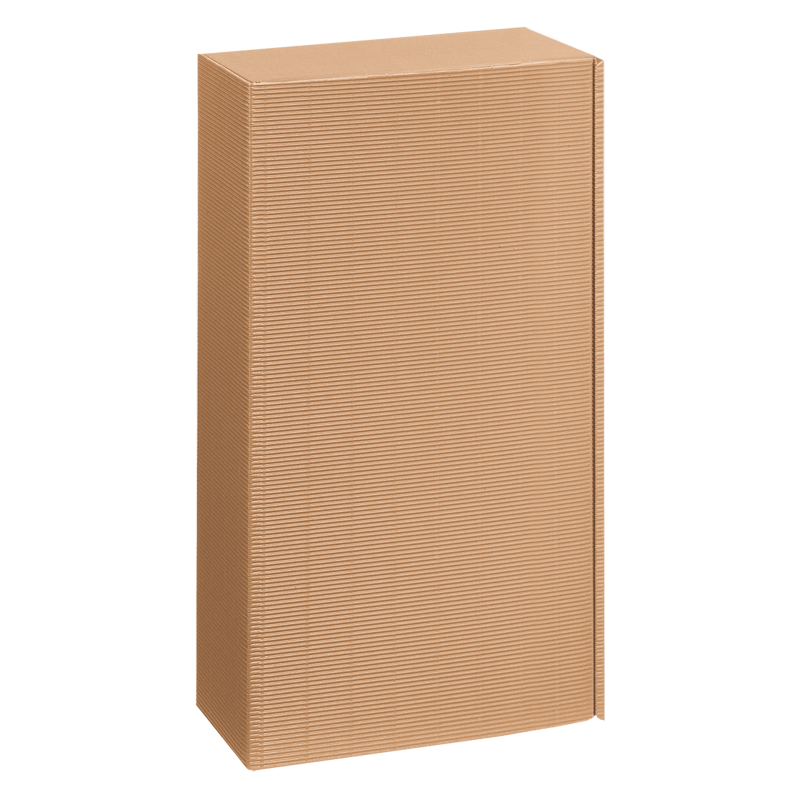 Präsentkarton Natura - stabile & nachhaltige Verpackungslösung aus Wellpappe