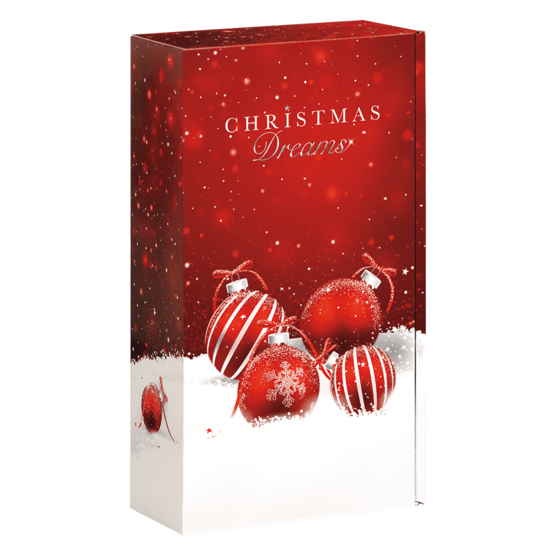 Präsentkarton Weihnachtstraum - stabile & nachhaltige Verpackungslösung aus Wellpappe