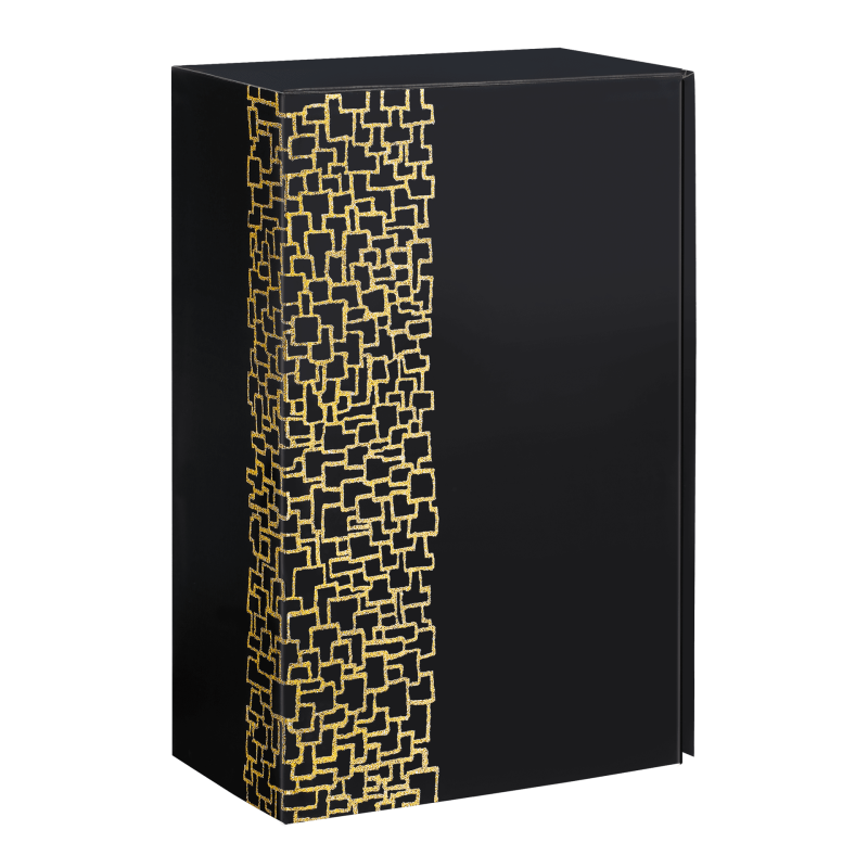 Präsentkarton Champagner Opus - stabile & nachhaltige Verpackungslösung aus Wellpappe