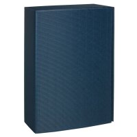 Präsentkarton Saphirblau - stabile & nachhaltige...