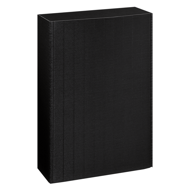 Eleganter Präsentkarton Schwarz für 3 Flaschen à 0,75 l