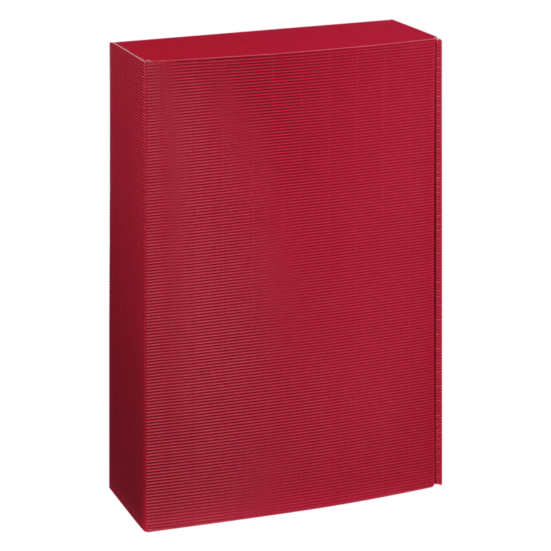 Präsentkarton Bordeaux - stabile & nachhaltige Verpackungslösung aus Wellpappe