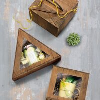 Geschenkboxen Vintage I Sichtfenster I mittel I...