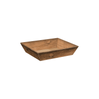 Präsentkorb Viereckig Flach Vintage - stabile &...