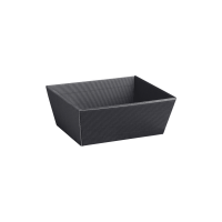 Präsentkorb Viereckig Anthrazit - stabile &...