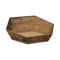 Präsentkorb Sechseckig Vintage - stabile &...