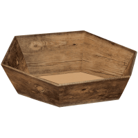 Präsentkorb Sechseckig Vintage - stabile &...