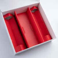 Geschenkbox Rot - stabile & nachhaltige...