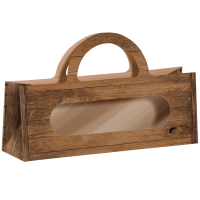 Tragetasche Vintage - stabile Präsentverpackung mit...