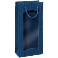 Geschenktüte Saphirblau - stabile...