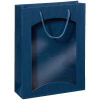 Geschenktüte Saphirblau - stabile...