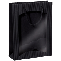 Geschenktüte Schwarz - stabile...