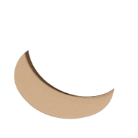 Dekoplatte Natura / Weiß - stabile &...