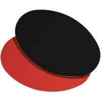 Dekoplatte Rot / Schwarz - stabile & nachhaltige...