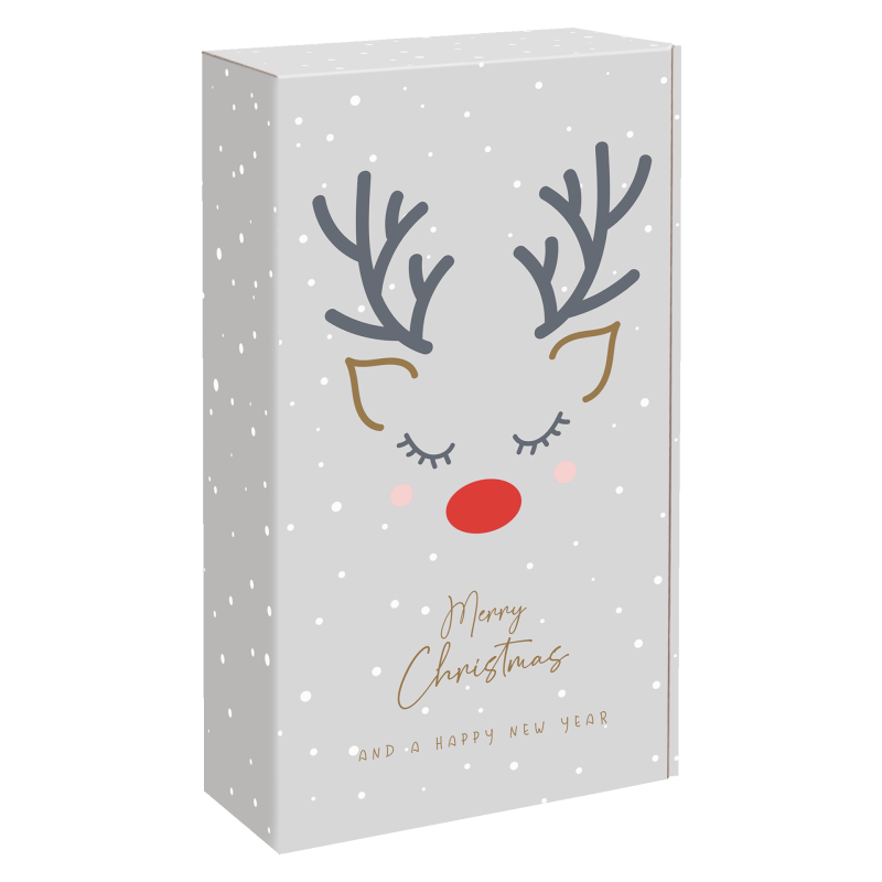 Präsentkarton Red Nose - stabile & nachhaltige Verpackungslösung aus Wellpappe