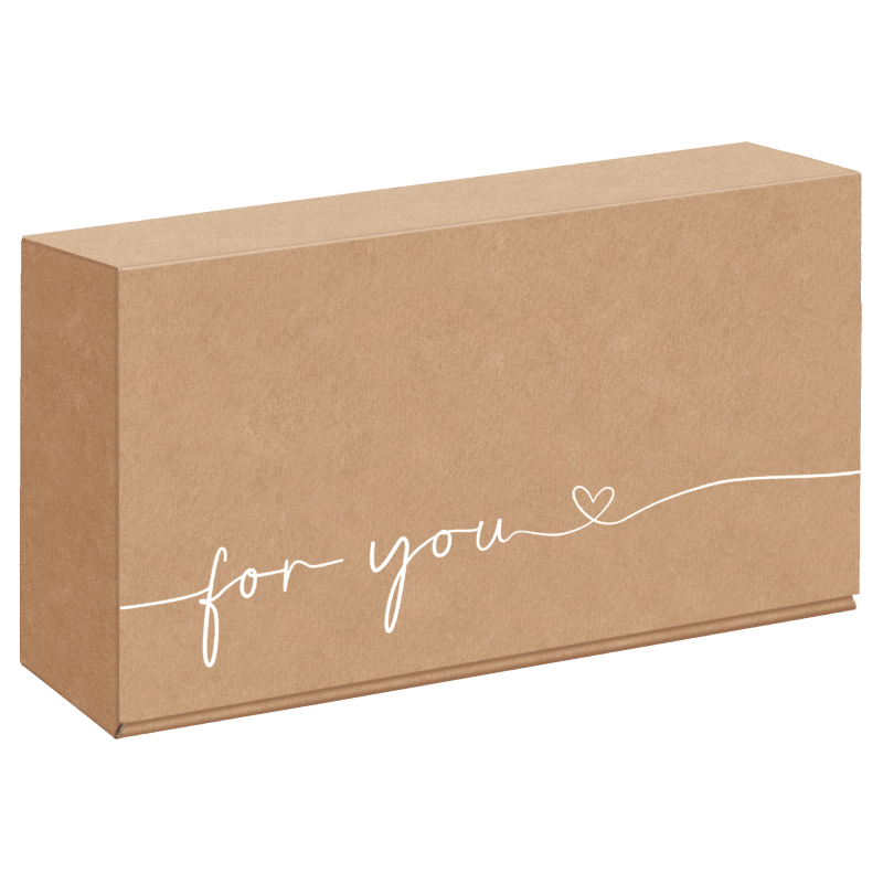Präsentkarton For You - stabile & nachhaltige Verpackungslösung aus Wellpappe