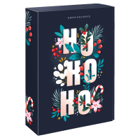 Präsentkarton Hohoho - stabile & nachhaltige...