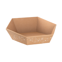 Präsentkorb Sechseckig Wintertime - stabile &...