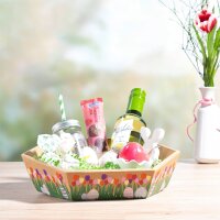 Präsentkörbe sechseckig Frühlingsnest I...