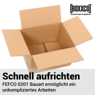 Single wall boxes 215x180x135 mm