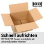 1-wellige Faltkartons 215x180x135 mm