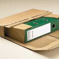Wickelverpackungen Center mit Sicherungslaschen 360x265x-95 mm (DIN B4)