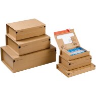 Package shipping boxes 215x155x43 mm (DIN A5)