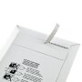 CD jewel case mailing bag white | solid cardboard | 160 x 175 mm