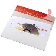 CD envelopes white 220x121 mm (DIN long)
