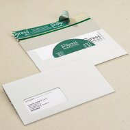CD-Briefe weiß 218x122 mm (DIN lang/Fenster links)