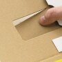 DVD mailer white 192x141x15 mm (DIN long/window left)