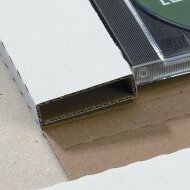 CD-Jewelcase-Briefe weiß 225x125x12 mm (DIN lang/Fenster rechts)