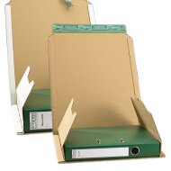 Folder packaging 320 x 290 x 35-80 mm (DIN A4) brown