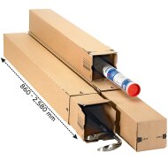 Verlängerung für longBOXX Versandhülsen M 860x111x111 mm