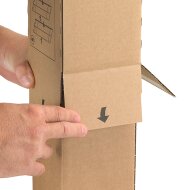 Verlängerung für longBOXX Versandhülsen L 860x151x151 mm