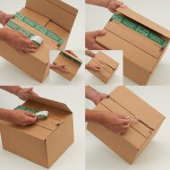 Versandkartons SuperFlap 2-wellig 460x310x300 mm (DIN A3+)