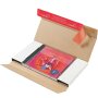CD jewel case envelopes white 225x125x12 mm (DIN long/without window)