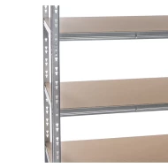 Galvanized metal heavy duty shelving 2200x1200x600 mm - 6 shelves