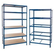 Regalsysteme Blau 1800x800x400 mm - 5 Böden