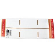Wickelverpackungen Center mit doppeltem SK-Verschluss 250x190x-75 mm