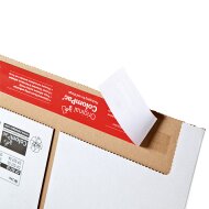 Wickelverpackungen Center mit doppeltem SK-Verschluss 250x190x-75 mm