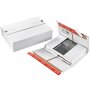 Wickelverpackungen Center mit doppeltem SK-Verschluss 250x190x-75 mm