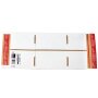 Wickelverpackungen Center mit doppeltem SK-Verschluss 250x190x-75 mm