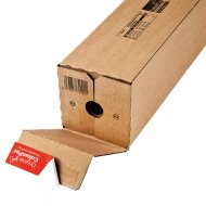 Shipping tubes with self-adhesive closure 430x108x108 mm (DIN A2)