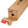 Shipping tubes with self-adhesive closure 430x108x108 mm (DIN A2)