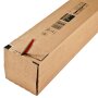 Shipping tubes with self-adhesive closure 430x108x108 mm (DIN A2)